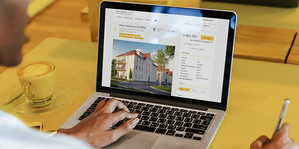 Blick in die Investagon Software