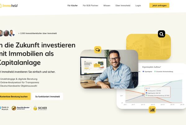 Website von Immoheld